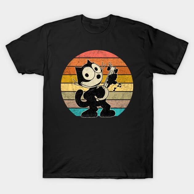 Felix the cat T-Shirt by valentinahramov